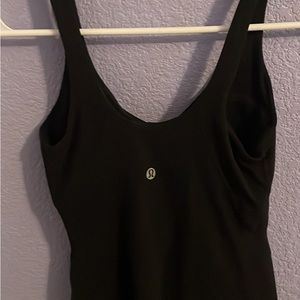 Black lululemon align waist length tank